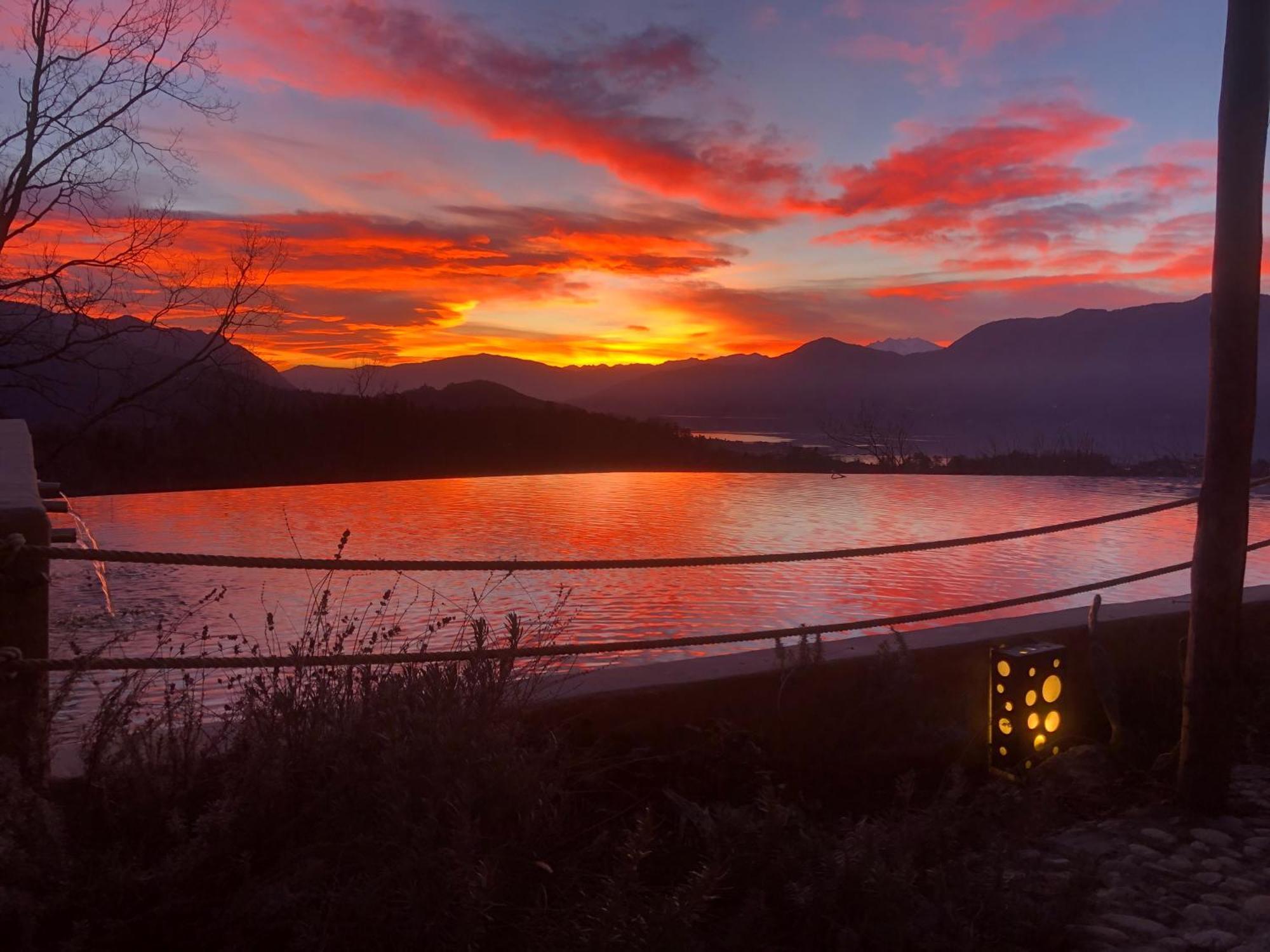 Agriturismo Voeuja Lago Maggiore Luino Exterior foto
